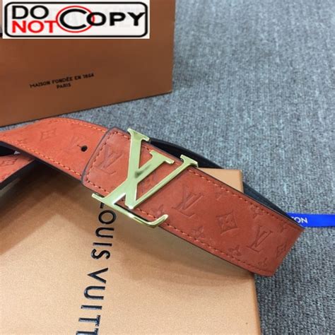 lv belt orange buckle